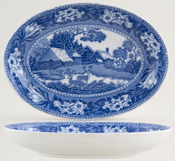 Dish oval c1914